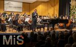 27.09.2025, Internationales Klassikfestival: Festival der Nationen 2025, im Kurhaus Bad Wrishofen (Unterallgu), Igor Levit, Klavier. Mit dem vbw Festivalorchester unter Dirigent Christoph Adt. Ansprache vor dem Konzert von Klaus Holetschek.

