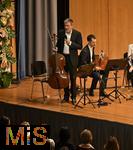 28.09.2025, Internationales Klassikfestival: Festival der Nationen 2025, im Kurhaus Bad Wrishofen (Unterallgu), Cellissiomo im Kursaal mit einer Gruppe von 12 Cellisten der Berliner Philharmonikern