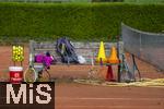 30.09.2025, Nassenbeuren bei Mindelheim, Tennistraining mit Nachwuchs von Trainerin Isabel Drr beim TSC Nassenbeuren. 