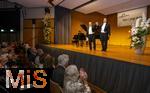 30.09.2025, Internationales Klassikfestival: Festival der Nationen 2025, im Kurhaus Bad Wrishofen (Unterallgu), Sonderkonzert mit Startenor Jonas Kaufmann. Liederabend mit seinem Klavierpartner Helmut Deutsch.  