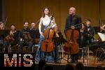 02.10.2025, Internationales Klassikfestival: Festival der Nationen 2025, im Kurhaus Bad Wrishofen (Unterallgu), Konzert Bella Italia, Julia Hagen (Violoncello) mit dem Orchester Camerata Salzburg 