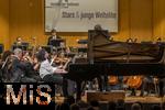 04.10..2025, Internationales Klassikfestival: Festival der Nationen 2025, im Kurhaus Bad Wrishofen (Unterallgu), Junges Ausnahmetalent Tsotne Zedginidze (Georgien) am Klavier, ausgezeichnet mit dem Prix Young Artist of the Year 2025.