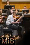 04.10..2025, Internationales Klassikfestival: Festival der Nationen 2025, im Kurhaus Bad Wrishofen (Unterallgu), Junges Ausnahmetalent Tsotne Zedginidze (Georgien) am Klavier, ausgezeichnet mit dem Prix Young Artist of the Year 2025.