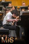 04.10..2025, Internationales Klassikfestival: Festival der Nationen 2025, im Kurhaus Bad Wrishofen (Unterallgu), Junges Ausnahmetalent Tsotne Zedginidze (Georgien) am Klavier, ausgezeichnet mit dem Prix Young Artist of the Year 2025.