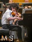 04.10..2025, Internationales Klassikfestival: Festival der Nationen 2025, im Kurhaus Bad Wrishofen (Unterallgu), Junges Ausnahmetalent Tsotne Zedginidze (Georgien) am Klavier, ausgezeichnet mit dem Prix Young Artist of the Year 2025.