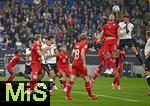 10.10.2025, Fussball WM-Qualifikation Europa 2025/26, 7.Spieltag,  Deutschland - Luxemburg, in der PreZero-Arena (Sinsheim). v.l. Seid Korac (Luxemburg) gegen Leon Goretzka (Deutschland) 