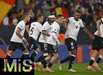10.10.2025, Fussball WM-Qualifikation Europa 2025/26, 7.Spieltag,  Deutschland - Luxemburg, in der PreZero-Arena (Sinsheim). Torjubel von. Serge Gnabry (Deutschland) v.l. Waldemar Anton (Deutschland), Joshua Kimmich (Deutschland), Serge Gnabry (Deutschland), Florian Wirtz (Deutschland) und Jonathan Tah (Deutschland) 