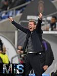 10.10.2025, Fussball WM-Qualifikation Europa 2025/26, 7.Spieltag,  Deutschland - Luxemburg, in der PreZero-Arena (Sinsheim). National-Trainer Julian Nagelsmann (Deutschland) jubelt.