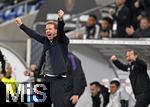 10.10.2025, Fussball WM-Qualifikation Europa 2025/26, 7.Spieltag,  Deutschland - Luxemburg, in der PreZero-Arena (Sinsheim). Trainer Julian Nagelsmann (Deutschland) jubelt.