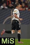 10.10.2025, Fussball WM-Qualifikation Europa 2025/26, 7.Spieltag,  Deutschland - Luxemburg, in der PreZero-Arena (Sinsheim). Joshua Kimmich (Deutschland) mit seiner kaputten Hose