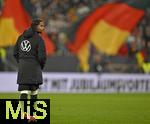 10.10.2025, Fussball WM-Qualifikation Europa 2025/26, 7.Spieltag,  Deutschland - Luxemburg, in der PreZero-Arena (Sinsheim). Serge Gnabry (Deutschland) dreht sich um 