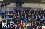 10.10.2025, Fussball WM-Qualifikation Europa 2025/26, 7.Spieltag,  Deutschland - Luxemburg, in der PreZero-Arena (Sinsheim). Ehrentribne mit DFB Prsident Bernd Neuendorf (Deutschland), Sportdirektor Rudi Vller (Deutschland) 