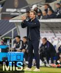 10.10.2025, Fussball WM-Qualifikation Europa 2025/26, 7.Spieltag,  Deutschland - Luxemburg, in der PreZero-Arena (Sinsheim). National-Trainer Julian Nagelsmann (Deutschland) gibt Lautstark Anweisungen.
