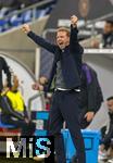10.10.2025, Fussball WM-Qualifikation Europa 2025/26, 7.Spieltag,  Deutschland - Luxemburg, in der PreZero-Arena (Sinsheim). National-Trainer Julian Nagelsmann (Deutschland) Torjubel 