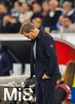 10.10.2025, Fussball WM-Qualifikation Europa 2025/26, 7.Spieltag,  Deutschland - Luxemburg, in der PreZero-Arena (Sinsheim). National-Trainer Julian Nagelsmann (Deutschland) nachdenklich 