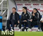 10.10.2025, Fussball WM-Qualifikation Europa 2025/26, 7.Spieltag,  Deutschland - Luxemburg, in der PreZero-Arena (Sinsheim). v.li: National-Trainer Julian Nagelsmann (Deutschland), Co-Trainer Benjamin Huebner (Deutschland), Co-Trainer Mads Butgereit (Deutschland), 