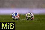 10.10.2025, Fussball WM-Qualifikation Europa 2025/26, 7.Spieltag,  Deutschland - Luxemburg, in der PreZero-Arena (Sinsheim). Spielball der WM 2026, TRIONDA von Adidas. 