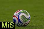 10.10.2025, Fussball WM-Qualifikation Europa 2025/26, 7.Spieltag,  Deutschland - Luxemburg, in der PreZero-Arena (Sinsheim). Spielball der WM 2026, TRIONDA von Adidas. 