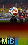 10.10.2025, Fussball WM-Qualifikation Europa 2025/26, 7.Spieltag,  Deutschland - Luxemburg, in der PreZero-Arena (Sinsheim). Spielball der WM 2026, TRIONDA von Adidas. 
