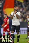 10.10.2025, Fussball WM-Qualifikation Europa 2025/26, 7.Spieltag,  Deutschland - Luxemburg, in der PreZero-Arena (Sinsheim). Nach dem Spiel, Jonathan Tah (Deutschland),