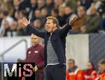 10.10.2025, Fussball WM-Qualifikation Europa 2025/26, 7.Spieltag,  Deutschland - Luxemburg, in der PreZero-Arena (Sinsheim). National-Trainer Julian Nagelsmann (Deutschland) in Rage 