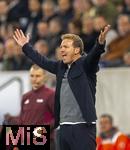 10.10.2025, Fussball WM-Qualifikation Europa 2025/26, 7.Spieltag,  Deutschland - Luxemburg, in der PreZero-Arena (Sinsheim). National-Trainer Julian Nagelsmann (Deutschland) in Rage 