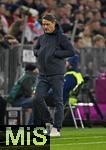18.10.2025, Fussball Bundesliga 2025/2026, 7.Spieltag, FC Bayern Mnchen - Borussia Dortmund, in der Allianz-Arena Mnchen,  Trainer Niko Kovac (Borussia Dortmund) nachdenklich


