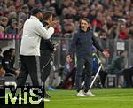 18.10.2025, Fussball Bundesliga 2025/2026, 7.Spieltag, FC Bayern Mnchen - Borussia Dortmund, in der Allianz-Arena Mnchen,  
Trainer Niko Kovac (Borussia Dortmund) ) unzufrieden.

