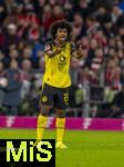 18.10.2025, Fussball Bundesliga 2025/2026, 7.Spieltag, FC Bayern Mnchen - Borussia Dortmund, in der Allianz-Arena Mnchen, Karim Adeyemi (Borussia Dortmund) unzufrieden.