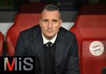 22.10.2025,  Fussball UEFA Championsleague 2025/2026: Vorrunde 3.Spieltag, FC Bayern Mnchen - Club Brgge, in der Allianz-Arena Mnchen. Nicky Hayen (Club Brgge) 
  

