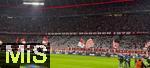 22.10.2025,  Fussball UEFA Championsleague 2025/2026: Vorrunde 3.Spieltag, FC Bayern Mnchen - Club Brgge, in der Allianz-Arena Mnchen. Choreografie der Sdkurve
  

