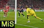 22.10.2025,  Fussball UEFA Championsleague 2025/2026: Vorrunde 3.Spieltag, FC Bayern Mnchen - Club Brgge, in der Allianz-Arena Mnchen. Harry Kane (FC Bayern Mnchen) trifft zum 2:0.
  

