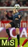 22.10.2025,  Fussball UEFA Championsleague 2025/2026: Vorrunde 3.Spieltag, FC Bayern Mnchen - Club Brgge, in der Allianz-Arena Mnchen. Romeo Vermant (Club Brgge) 