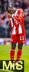 22.10.2025,  Fussball UEFA Championsleague 2025/2026: Vorrunde 3.Spieltag, FC Bayern Mnchen - Club Brgge, in der Allianz-Arena Mnchen. Nicolas Jackson (FC Bayern Mnchen) Torjubel 