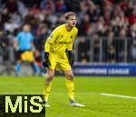 22.10.2025,  Fussball UEFA Championsleague 2025/2026: Vorrunde 3.Spieltag, FC Bayern Mnchen - Club Brgge, in der Allianz-Arena Mnchen. Torwart Nordin Jackers (Club Brgge),  