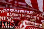 22.10.2025,  Fussball UEFA Championsleague 2025/2026: Vorrunde 3.Spieltag, FC Bayern Mnchen - Club Brgge, in der Allianz-Arena Mnchen. Bayernfans schwenken ihre Schals 