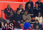 01.11.2025, Fussball Bundesliga 2025/2026, 9.Spieltag, FC Bayern Mnchen - Bayer Leverkusen, in der Allianz-Arena Mnchen, mittlere Reihe 2.v.li: Michael Ballack, Berater von Lennart Karl (FC Bayern Mnchen) auf der VIP-Tribne 