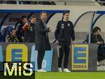 14.11.2025, Fussball WM-Qualifikation Europa 2025/26, 9.Spieltag,  Luxemburg - Deutschland, im Stade de Luxembourg (Croix de Gasperich, Luxemburg), Trainer Julian Nagelsmann (Deutschland) am Spielfeldrand mit Co-Trainer (Deutschland).