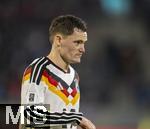 14.11.2025, Fussball WM-Qualifikation Europa 2025/26, 9.Spieltag,  Luxemburg - Deutschland, im Stade de Luxembourg (Croix de Gasperich, Luxemburg), Florian Wirtz (Deutschland) nachdenklich 