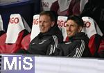 17.11.2025, Fussball WM-Qualifikation Europa 2025/26, 10.Spieltag,  Deutschland - Slowakei, in der Red-Bull-Arena Leipzig (Deutschland). v.l. National-Trainer Julian Nagelsmann (Deutschland) 