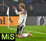 17.11.2025, Fussball WM-Qualifikation Europa 2025/26, 10.Spieltag,  Deutschland - Slowakei, in der Red-Bull-Arena Leipzig (Deutschland). Nick Woltemade (Deutschland) jubelt. 