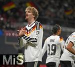 17.11.2025, Fussball WM-Qualifikation Europa 2025/26, 10.Spieltag,  Deutschland - Slowakei, in der Red-Bull-Arena Leipzig (Deutschland). Nick Woltemade (Deutschland) jubelt.