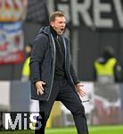 17.11.2025, Fussball WM-Qualifikation Europa 2025/26, 10.Spieltag,  Deutschland - Slowakei, in der Red-Bull-Arena Leipzig (Deutschland). National-Trainer Julian Nagelsmann (Deutschland) jubelt.