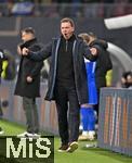 17.11.2025, Fussball WM-Qualifikation Europa 2025/26, 10.Spieltag,  Deutschland - Slowakei, in der Red-Bull-Arena Leipzig (Deutschland). National-Trainer Julian Nagelsmann (Deutschland) jubelt.