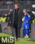 17.11.2025, Fussball WM-Qualifikation Europa 2025/26, 10.Spieltag,  Deutschland - Slowakei, in der Red-Bull-Arena Leipzig (Deutschland). National-Trainer Julian Nagelsmann (Deutschland) jubelt.