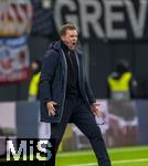 17.11.2025, Fussball WM-Qualifikation Europa 2025/26, 10.Spieltag,  Deutschland - Slowakei, in der Red-Bull-Arena Leipzig (Deutschland). Trainer Julian Nagelsmann (Deutschland) Torjubel 