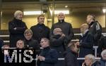 17.11.2025, Fussball WM-Qualifikation Europa 2025/26, 10.Spieltag,  Deutschland - Slowakei, in der Red-Bull-Arena Leipzig (Deutschland). Ehrentrib�ne, oben v.li:  DFB Pr�sident Bernd Neuendorf (Deutschland), Holger Blask, Gesch�ftsf�hrer Deutscher Fu�ballbund, DFB-Sportdirektor Rudi V�ller, DFB-Gesch�ftsf�hrer Andreas Rettig (Deutschland),  