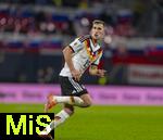 17.11.2025, Fussball WM-Qualifikation Europa 2025/26, 10.Spieltag,  Deutschland - Slowakei, in der Red-Bull-Arena Leipzig (Deutschland). Nico Schlotterbeck (Deutschland) 