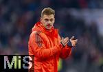 22.11.2025, Fussball Bundesliga 2025/2026, 11.Spieltag, FC Bayern M�nchen - SC Freiburg, in der Allianz-Arena M�nchen, Joshua Kimmich (FC Bayern M�nchen) Schlussjubel
