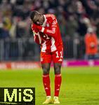 22.11.2025, Fussball Bundesliga 2025/2026, 11.Spieltag, FC Bayern M�nchen - SC Freiburg, in der Allianz-Arena M�nchen, Torjubel Nicolas Jackson (FC Bayern M�nchen)